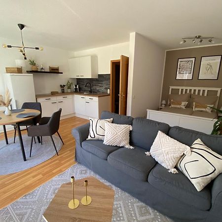 Stilvolles Appartement Jena Buitenkant foto