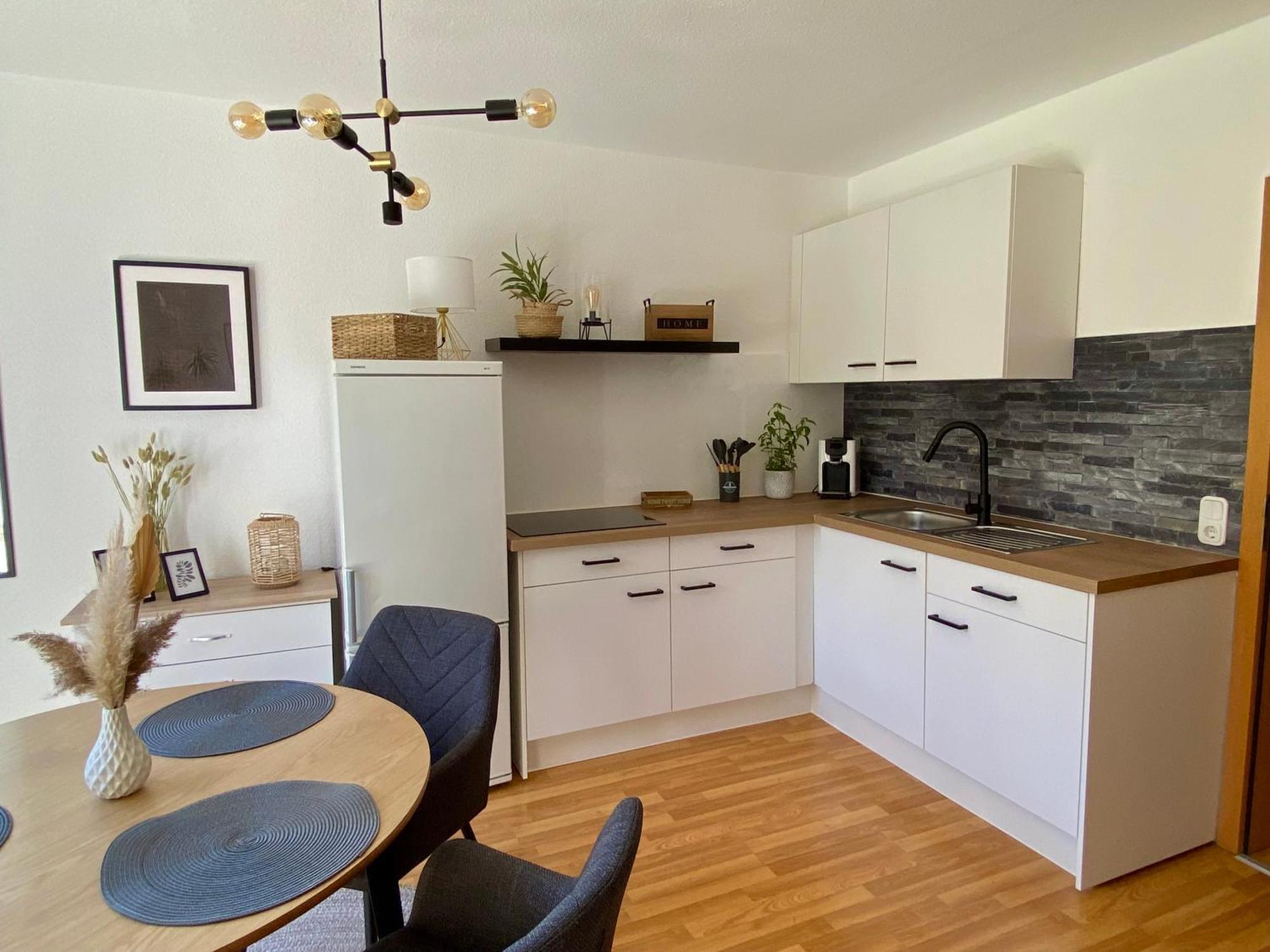 Stilvolles Appartement Jena Buitenkant foto