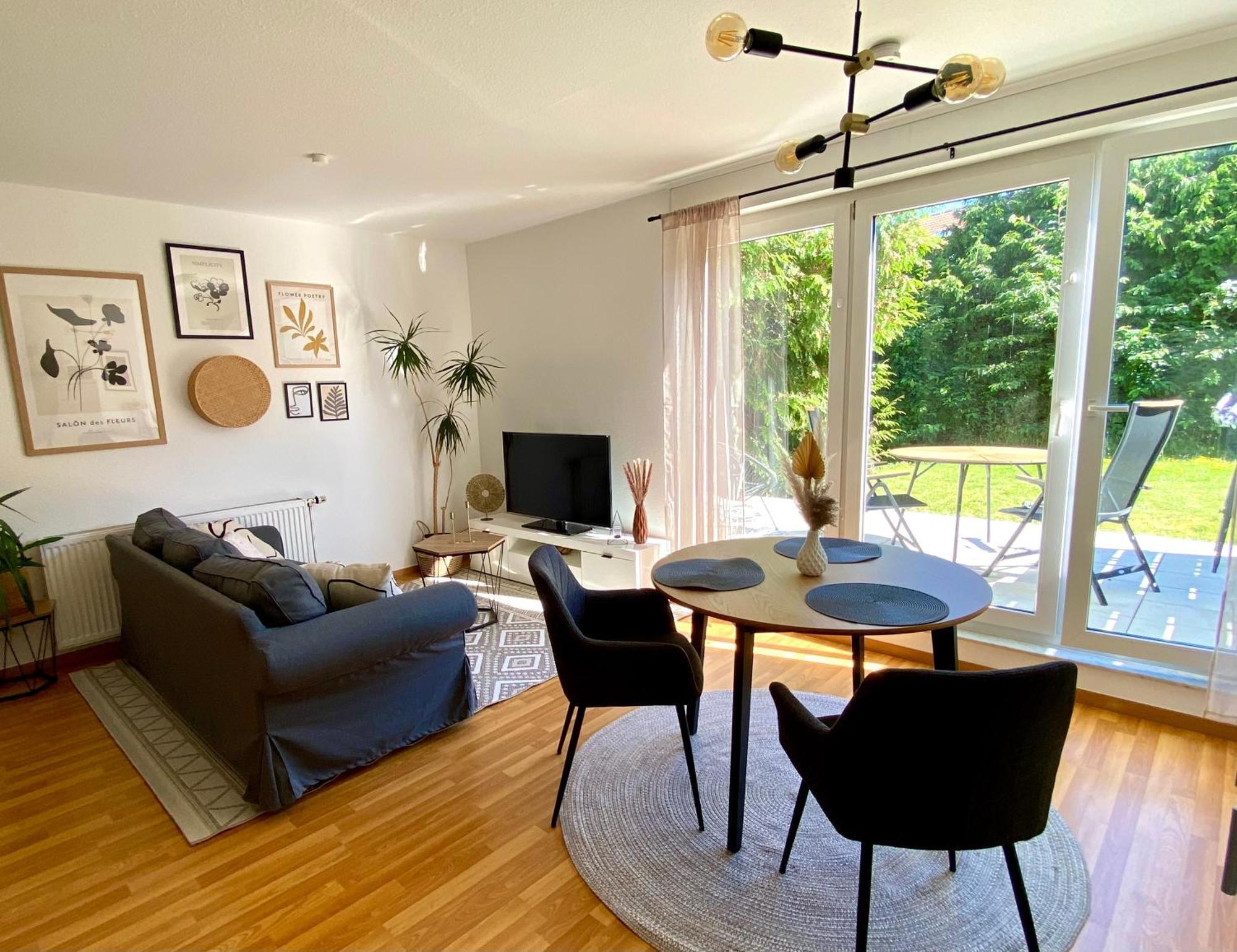 Stilvolles Appartement Jena Buitenkant foto